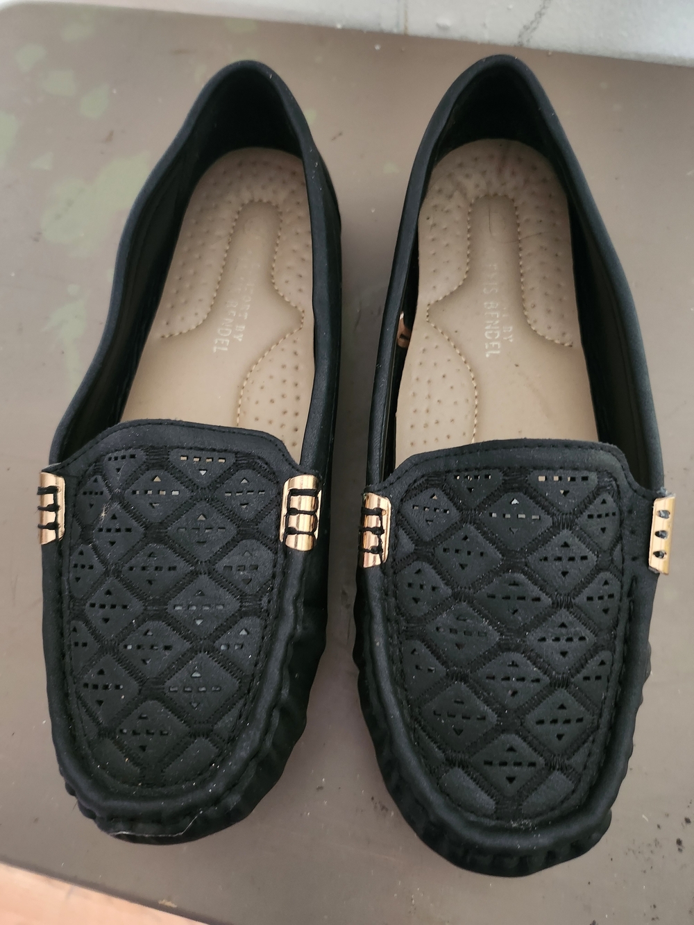 Comfort by Alexis Bendel Loafers Black size 7